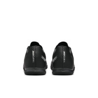 Nike Zoom Mercurial Vapor 15 Academy Chaussures de Foot en Salle (IN) Noir Gris Néon Jaune