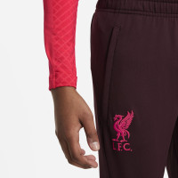 Nike Liverpool Strike Survêtement 2022-2023 Enfants Bordeaux Rouge