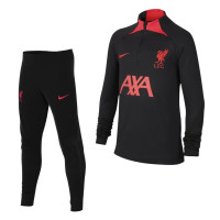 Nike Liverpool Strike Survêtement 2022-2023 Enfants Noir Rouge