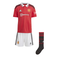 adidas Manchester United Minikit Domicile 2022-2023 Enfants Rouge Blanc