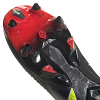 adidas Predator Edge.1 IJzeren-Nop Voetbalschoenen (SG) Zwart Geel Rood