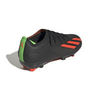 adidas X Speedportal.1 Gras Voetbalschoenen (FG) Kids Zwart Rood Groen