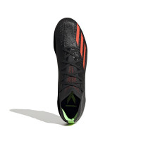 adidas X Speedportal.2 Gazon Naturel Chaussures de Foot (FG) Noir Rouge Vert