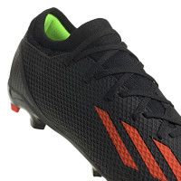 adidas X Speedportal.3 Gras Voetbalschoenen (FG) Zwart Rood Groen
