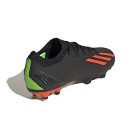 adidas X Speedportal.3 IJzeren-Nop Voetbalschoenen (SG) Zwart Rood Groen