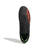 adidas X Speedportal.3 Crampons Vissés Chaussures de Foot (SG) Noir Rouge Vert