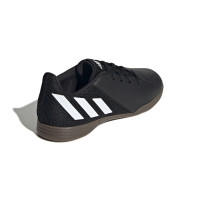 adidas Predator Edge.4 Chaussures de Foot en Salle (IN) Enfants Noir Blanc