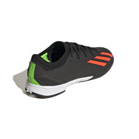 adidas X Speedportal.3 Zaalvoetbalschoenen (IN) Kids Zwart Rood Groen