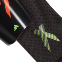 adidas X League Protège-Tibias Noir Rouge Vert