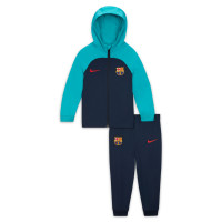 Nike FC Barcelona Strike Trainingspak 2022-2023 Kids Baby Donkerblauw Rood