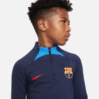 Nike FC Barcelone Strike Survêtement 2022-2023 Enfants Bleu Foncé Bleu Rouge