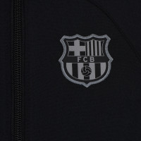 Nike FC Barcelone Strike Survêtement à Capuche 2022-2023 Enfants Bébé Noir Gris