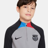 Nike FC Barcelone Strike Survêtement 2022-2023 Enfants Gris Noir