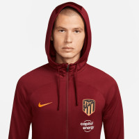 Nike Atletico Madrid Strike Hooded Survêtement à Capuche 2022-2023 Rouge Noir Orange