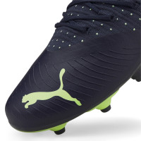 PUMA FUTURE 3.4 Gras / Kunstgras Voetbalschoenen (MG) Kids Donkerblauw Groen