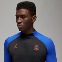 Nike Jordan Paris Saint-Germain Strike Haut d'Entraînement 2022-2023 Noir Bleu Rouge
