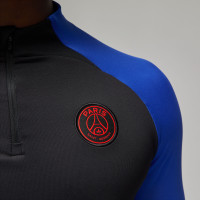 Nike Jordan Paris Saint Germain Strike Survêtement 2022-2023 Noir Bleu Rouge