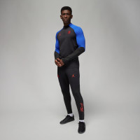 Nike Jordan Paris Saint-Germain Strike Haut d'Entraînement 2022-2023 Noir Bleu Rouge