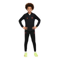 Nike Jordan Paris Saint-Germain Strike Survêtement à Capuche 2022-2023 Enfants Noir Rouge