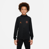 Nike Jordan Paris Saint-Germain Strike Survêtement à Capuche 2022-2023 Enfants Noir Rouge