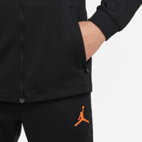 Nike Jordan Paris Saint-Germain Strike Survêtement à Capuche 2022-2023 Enfants Noir Rouge