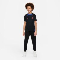 Nike Jordan Paris Saint-Germain Strike Maillot d'Entraînement 2022-2023 Enfants Noir Bleu Rouge