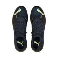 PUMA FUTURE 2.4 Gazon Naturel Gazon Artificiel Chaussures de Foot (MG) Bleu Foncé Vert