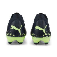 PUMA FUTURE 3.4 Gazon Naturel Gazon Artificiel Chaussures de Foot (MG) Bleu Foncé Vert