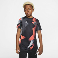 Nike Paris Saint Germain AIR JORDAN Trainingsshirt 2019-2020 Kids Zwart