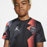Nike Paris Saint Germain AIR JORDAN Trainingsshirt 2019-2020 Kids Zwart