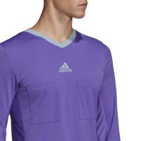 adidas Maillot Arbitre Manches Longues Mauve