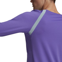 adidas Maillot Arbitre Manches Longues Mauve