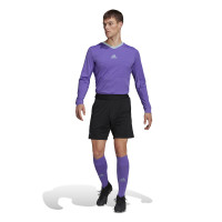 adidas Maillot Arbitre Manches Longues Mauve