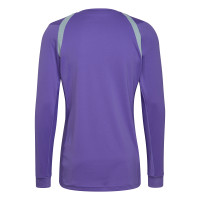 adidas Maillot Arbitre Manches Longues Mauve
