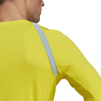 adidas Maillot Arbitre Manches Longues Jaune