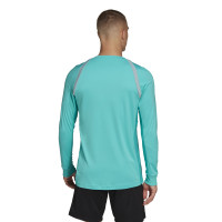 adidas Scheidsrechtersshirt Lange Mouwen Lichtblauw