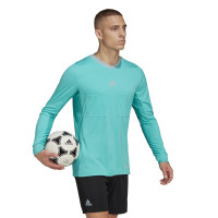 adidas Scheidsrechtersshirt Lange Mouwen Lichtblauw