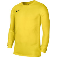 Nike DRY PARK VII Maillot de foot manches longues jaune noir