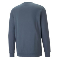PUMA Essentials Elevated Fleece Crew Sweater Sweat-shirt Gris Bleu