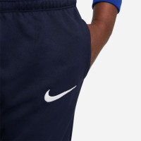 Nike Chelsea Academy Pro Hooded Trainingspak 2022-2023 Kids Kleuters Blauw Donkerblauw