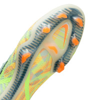 Nike Phantom GT2 Elite Dynamic Fit Gazon Naturel Chaussures de Foot (FG) Vert Orange Jaune Vif
