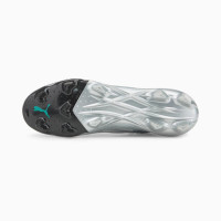 PUMA Ultra 1.4 Gazon Naturel Gazon Artificiel Chaussures de Foot (MG) Argent Turquoise