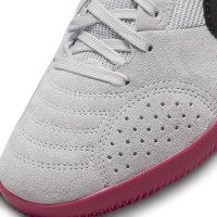 Nike Streetgato Chaussures de Foot Street Enfants Gris Mauve Noir