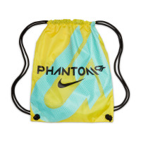 Nike Phantom GT2 Elite Dynamic Fit Gras Voetbalschoenen (FG) Blauw Zwart Geel