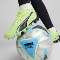 PUMA Ultra Match Gras / Kunstgras Voetbalschoenen (MG) Dames Lichtgroen Zwart Blauw