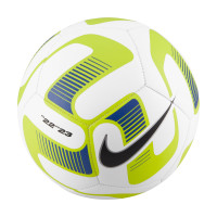 Nike Pitch Voetbal Wit Neon Geel Zwart