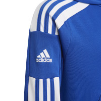 Sweat à capuche Adidas Squadra 21 pour enfants bleu blanc