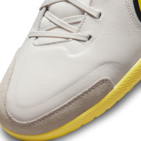 Nike Tiempo Legend 9 Academy Chaussures de Foot en Salle (IN) Beige Jaune Orange