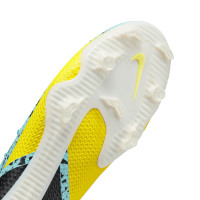 Nike Phantom GT2 Pro Gras Voetbalschoenen (FG) Blauw Zwart Geel