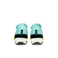 Nike Phantom GT2 Academy Dynamic Fit Gazon Naturel / Gazon Artificiel Chaussures de Foot (MG) Bleu Noir Jaune